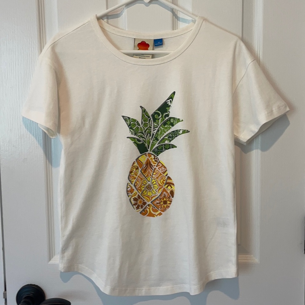 Farm for Anthropologie pineapple tee
